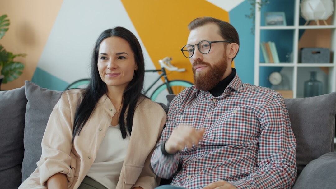 couple discussing calmly